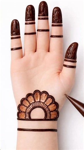 Simple Full Hand Mehndi Design |#mehndi #mehndidesign #mehndidesigns