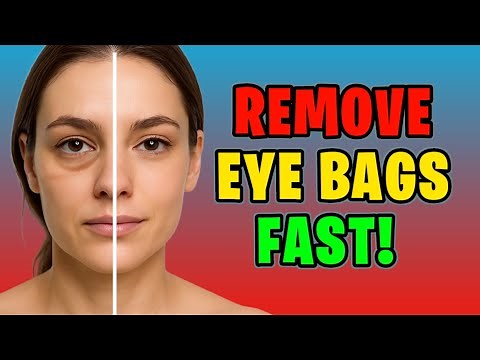 How to Remove Eye Bags Fast | Remove Eye Bags At Home