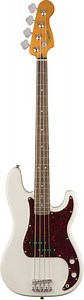 Squier Classic Vibe 60s Precision Bass Guitar Laurel Fingerboard Olympic White