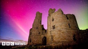 Northern Lights in UK: Spectacle caught on camera