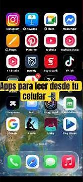 5 Apps para Leer Libros desde tu Celular 📚📱