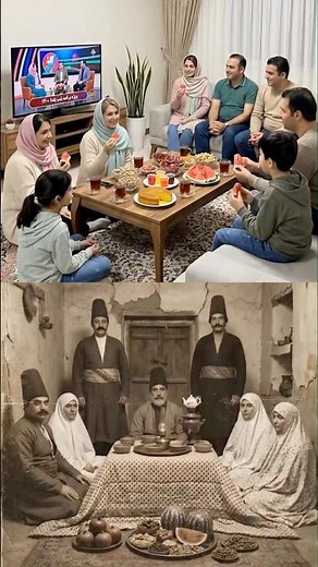 صد سال شب یلدا چجوری بود ؟