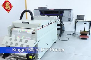 Kingjet Dtf Printer Conversion Kit Dtf Printer 2xp I3200 Transfer Dtf Printer Printing Machine 60cm