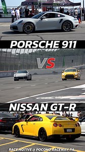 475K views · 3.9K reactions | Nissan GT-R vs Porsche 911 GTS Short Race 65Roll RaceMotive | import2race.com | Facebook