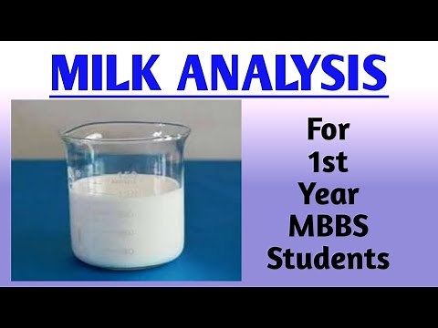 Milk analysis || Tests of Milk || #Biochemistry