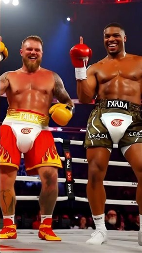 Jake & AJ: The Rigged Ending? 🍼🎅#JakePaul #AnthonyJoshua