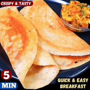 बहुत आसान टेस्टी हेल्दी नाश्ता,बनाये आटे का क्रिस्पी डोसा Easy Breakfast Recipe | Wheat flour Dosa | Instant Atta Dosa Recipe Ingredients For Atta Dosa :- 1 Cup/150Gm - Wheatflour 2 Tbsp - Semolina/Suji 3 Tbsp - Curd 1/4 Tsp - Ajwain 1 Tsp - Kasuri Methi 1/4 Tsp - Salt 1/4 Tsp - Baking Soda 1.1/4 Cup/300Ml - Water Oil For Dosa Masala/Stuffing :- 2 Big Boiled Potatoes 1 Tbsp - Oil 1/2 Tsp - Cumin 1/2 Tsp - Black Mustard Seeds 1 Red Chilli 1 Pinch - Hing 1 Tbsp Peanuts 5-6 Curry Leaves 1 inch - Gi