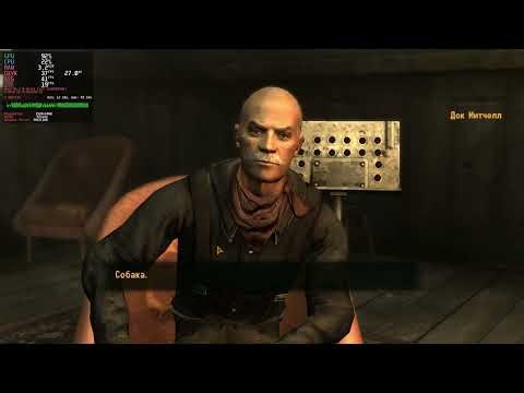 Fallout: New Vegas - With NTSYNC on Ubuntu/Linux Intel I5 8250/UHD 620 #Linux