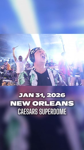 Have you ever played in a packed stadium with 1000 musicians in New Orleans? Today, you can make it happen! We're Rockin'1000, The Biggest Rock Band On Earth 🤟 On January 31, we're taking over the Caesars Superdome in New Orleans for something you've never experienced before: 1000 musicians, 1 stage, 2 hours of pure rock. Guitarists, drummers, bassists, singers, keyboardists, saxophones, trumpets and trombones we need you! 🫵 This isn't just a concert. It's the story you'll tell for the rest of