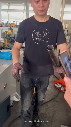 Tube end forming machine , reducing&expanding in same machine, for tube connecting