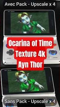 Ocarina Of Time 4K Texture Pack - Ayn #Thor #gaming