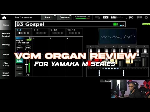 Yamaha MODX M VCM Organ Overview & Demo | Yamaha MODX M B3 Gospel Organ