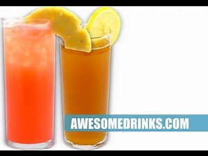 Collins Glasses: Clear and Frosted, Awesome Drinks