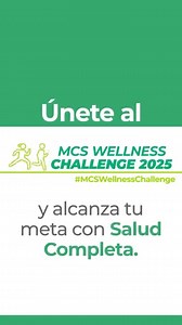 Este es el año del bienestar y la Salud Completa. 💚 Fíjate una meta hacia algún hábito saludable y participa del #MCSWellnessChallenge. Estaremos compartiendo en nuestras redes rutinas de ejercicio, consejos de nutrición, entre otros detalles importantes que te ayudarán en tu ruta al bienestar. Para más detalles del Challenge, entra aquí 👉 https://bit.ly/wellness_challenge_2025. #MCSPuertoRico #SaludCompleta | MCSPuertoRico