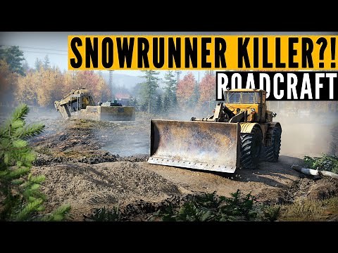 RoadCraft is SnowRunner with a NEW physics engine