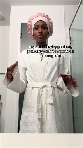 Fleur Robe Sewing Project: Make a Cotton Bathrobe from Curtains
