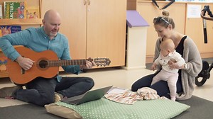 The Lullaby Project teams parents up with professional musicians to write special songs for their children. Video via The Lullaby Project Australia: Miitu Palti "Sleeping Song" | ABC Classic