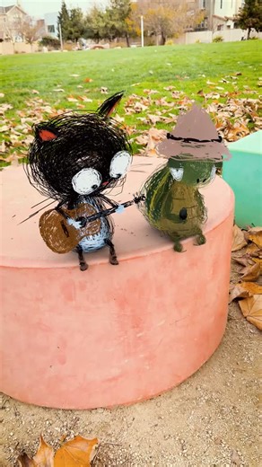 Goro Fujita on Instagram: "Vibing in the Park - Daily Quillustration built and animated in VR using Quill, rendered in Blender/Cycles."