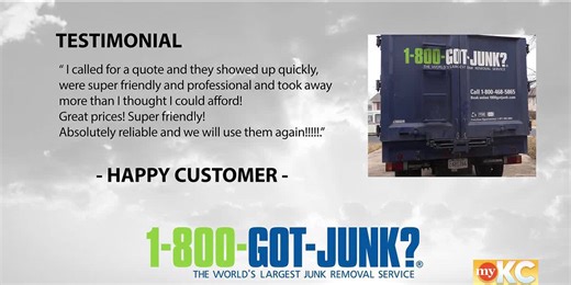 Hear From 1-800-GOT-JUNK Customers