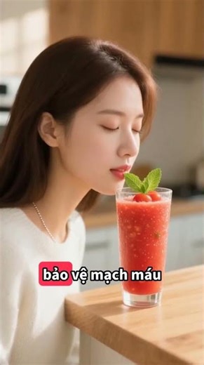 Tác Dụng Tuyệt Vời Của Sinh Tố Cà Chua