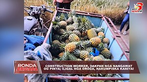 Construction worker, dakpan nga nangawat og pinya; iligal nga droga, nakumpiska kaniya #Brigadanewsgensan #brigadaph #BrigadaPubAffairs | Brigada News GenSan