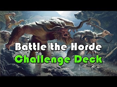 MTG Born of the Gods Battle the Horde Challenge Deck Opening