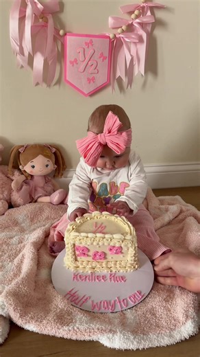 This mama heart can’t believe how fast time is flying! 6 months of our precious, sweet girl. God knew exactly what our hearts needed 💖 #6months #6monthsold #momsontiktok #babiestiktok #babytiktok