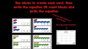 Are your students struggling with the concept of composing and decomposing numbers? Do you need hands on activities to introduce and teach decomposing and composing numbers? This resource is for you! This unit was created to introduce students to composing and decomposing numbers. These activities use a very specific type of blocks but you can use snap cubes. All of the activities are meant to be hands on using blocks. This decomposing and composing creation includes center activities, practice 