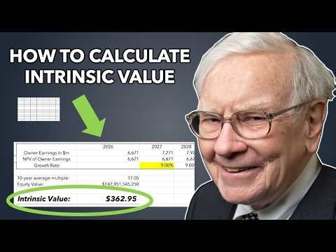 Calculate Stock Intrinsic Value: Warren Buffett's Exact Strategy