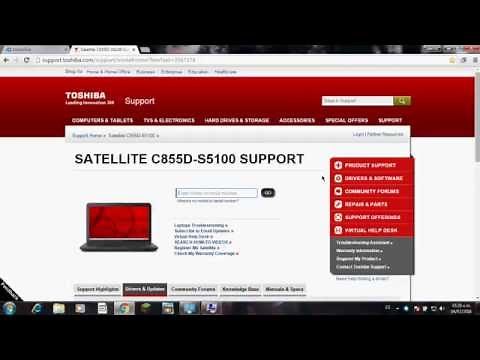 descargar controladores para toshiba 2017 support