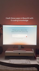Base44 lets you turn ideas into working apps - without code, without limits. Type what you want and see it live in minutes. | Base44