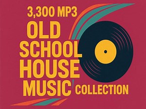 Old School House Music DJ Collection 3,300 of the Best Banging Choons DJ Friendly Unmixed - Etsy