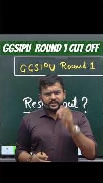 GGSIPU Counselling Round 1 Result 2026 🚨. Seat Allotment Update #GGSIPU2026#IPUCounselling#GGSIPU