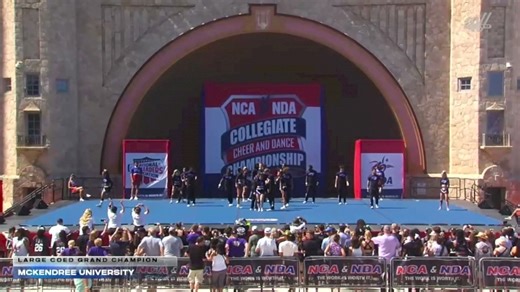 McKendree University [2026 Large Coed Grand Champion] 2026 NCA & NDA College National Championship