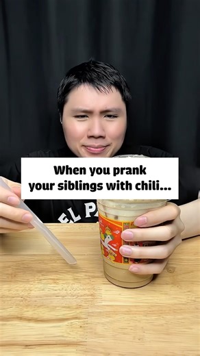 Chili prank goes wrong 🌶️ #funny #food #shorts