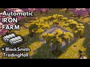 Minecraft IRON FARM Tutorial [1.21] - MINECRAFT TUTORIAL