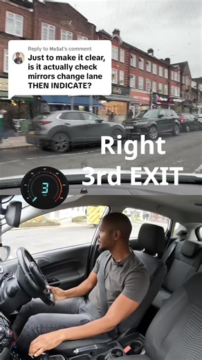 36K views · 326 reactions | Signalling when changing lanes on a roundabout #drivinglesson | Driving Test tips | Facebook