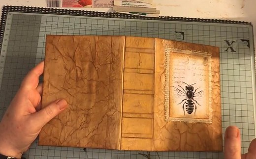 Junk Journal 硬封面制作教程 - 鸟