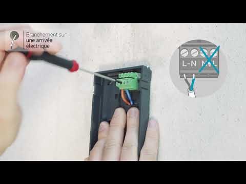 Installer la caméra connectée extérieure SOMFY protect