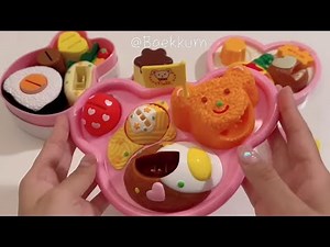 [💸toy asmr💸] Feeding doll🍓Cute Pink Food Toy 인형 밥 먹이기! 귀여운 음식 장난감
