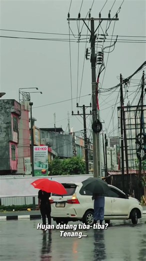Sedia payung sebelum hujan #hujan #promo #informa