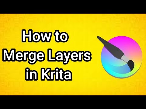 How to Merge Layers in Krita