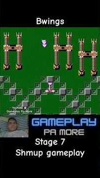 Bwings stage 7 shmup gameplay #retrogaming #retrogames #shmups
