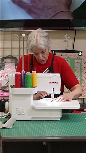 This Secures Your Serger Stitches