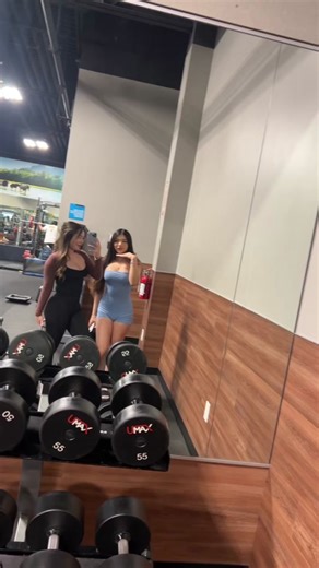 Women Strength Training Together in the Gym