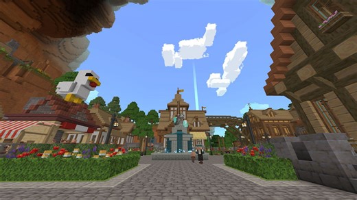 A Minecraft Movie could have been completely animated like the special Bedrock Edition server