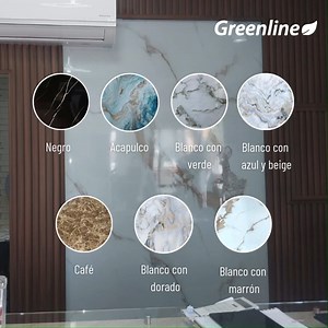 Renueva tus espacios con las Placas PVC Tipo Mármol. Son retardantes al fuego, fáciles de instalar y vienen en una gran variedad de diseños. | GreenLine: Muro Verde, Pasto Flores y Plantas Sintéticas Piso Deck Tapices