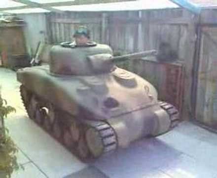 Sherman Tank 2/5 scale