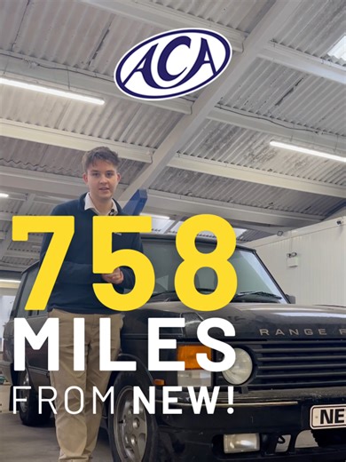 1994 Range Rover LSE Auto with Only 756 Miles