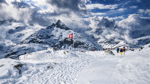 Is this the best view of the Aletsch Glacier?